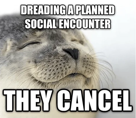 canceled plans meme