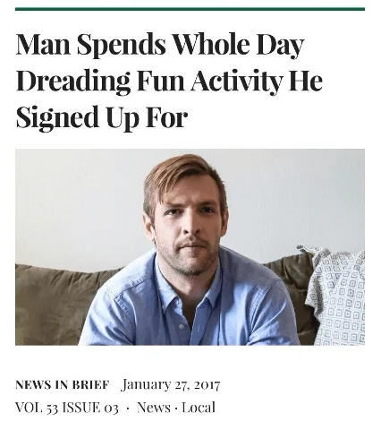 Funny Introvert Meme man dreading fun