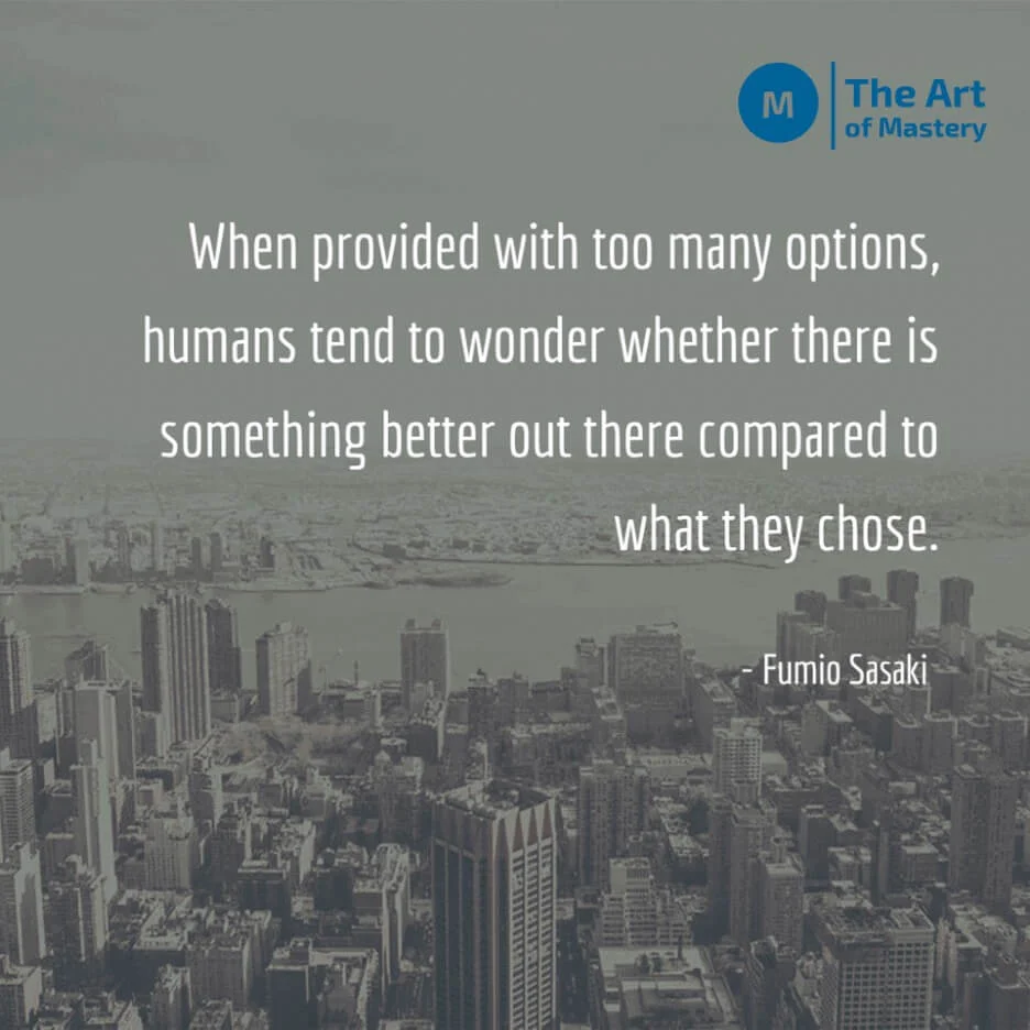 fumio sasaki quote city background