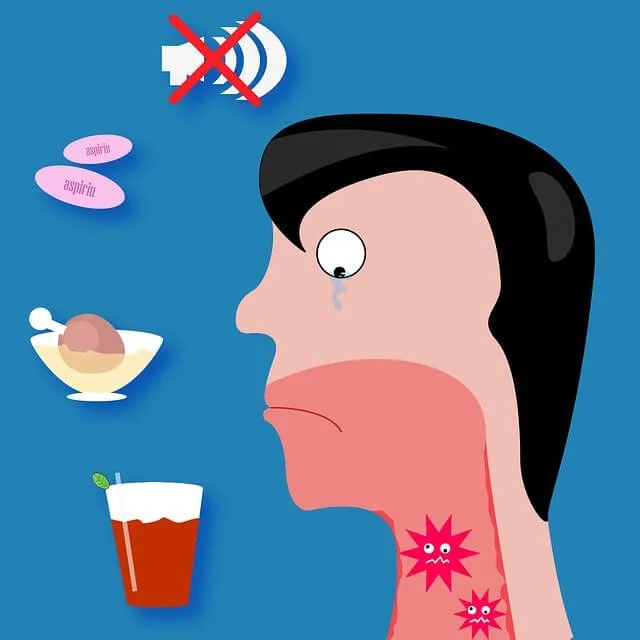 sore throat from trying to make your voice deeper