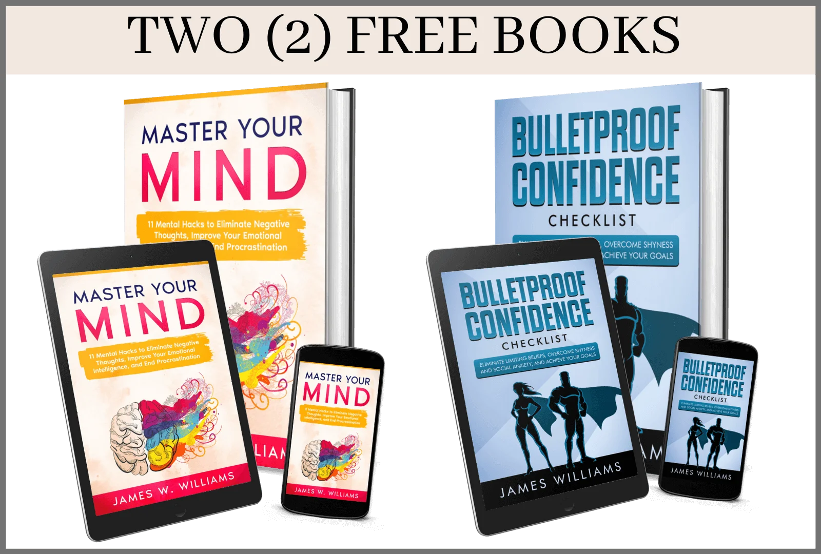 2 free bonus books the art of mastery
